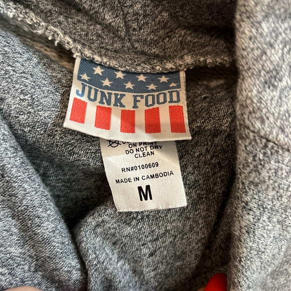 Junk Food grey hoodie - Picture 2 of 3